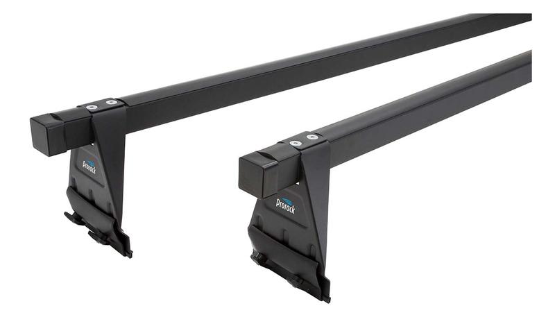 ProRack Classic Trade Bar Black 160 cm Pair + 15 cm Legs