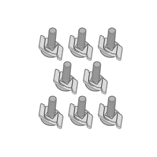 Yakima LockNLoad Universal Track Bolt Kit (M6 x 25mm)