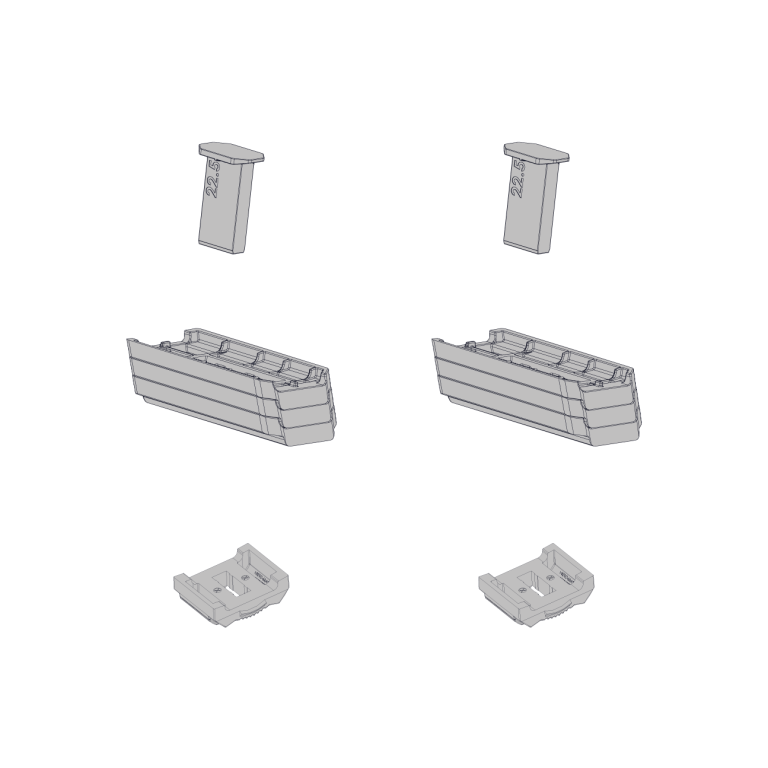 Yakima TrimHD StreamLine Height Packer 22.5 mm (1 Bar Pack)