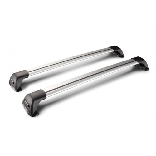 Yakima Aero FlushBar 100 & 105 cm Silver Pair S26Y